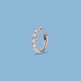 Piercing Big White Hoop