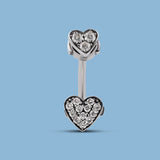 Double Hearts Navel